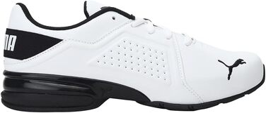 Кросівки PUMA Viz Runner Cross для чоловіків, 44 EU, білий/чорний