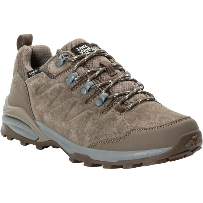 Жіночі трекінгові черевики Jack Wolfskin Refugio Texapore Low (35.5 EU, Chestnut)