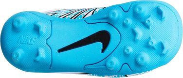 Дитячі кросівки Nike Vapor 15 Club Mg Ps (27 EU) білі, блакитні, рожеві