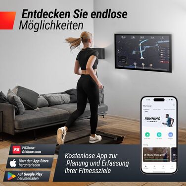 Unix Fit Smart Pad – компактний біговий килимок 2-в-1 для дому та офісу, 1-8.5 км/год, тихий мотор, цифрова панель та керування через додаток