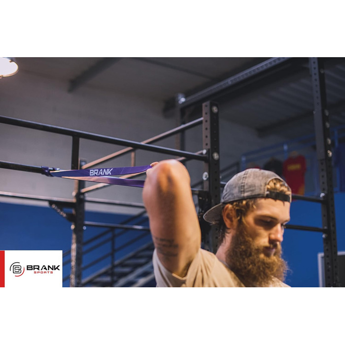 Еластична стрічка BRANK SPORTS для спорту, фітнесу, кросфіту та підтягувань