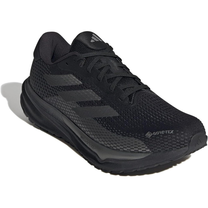 Чоловічі бігові кросівки Adidas Supernova M GTX чорного кольору (40.5 EU)
