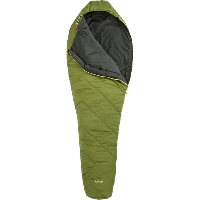 Спальний мішок VAUDE Sioux 100 II SYN (авокадо, правий) - синтетичний, для кемпінгу, комфортна температура +5°C