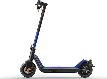 Електросамокат NIU KQi3 Sport з/без дорожньої сертифікації, запас ходу до 40 км, потужність 600 Вт, задній привід, широкі 9,5'' пневматичні шини, велика підніжка, подвійна гальмівна система, IP54, складаний, дисплей, підтримка додатку