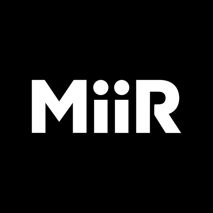 Термос-бутилка MiiR з широкою горловиною, вакуумна, не протікає, нержавіюча сталь, біла, 473 мл