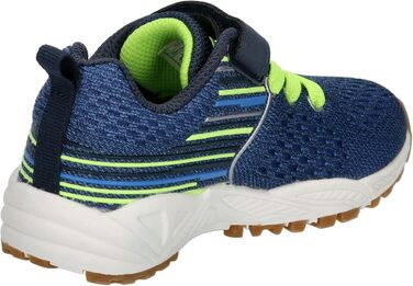 Дитячі спортивні черевики Lico Jungen Mic Vs для залу, 27 EU, морська блакить з лимоном