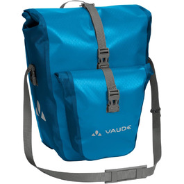 Велосумка VAUDE Aqua Back Plus Single 25 л, водонепроникна, для заднього багажника, проста установка, Німеччина, колір Icicle