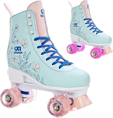 Ролики для дітей та дорослих, регульовані, Amara (LED ролики), 39-42 (25-26,5 см)