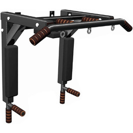 Турнік для підтягувань настінний, для дому та фітнесу, міцні кріплення