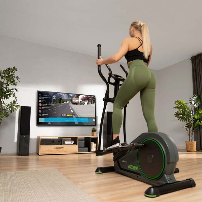 Орбітрек Hop-Sport HS-120C Prim чорно-зелений