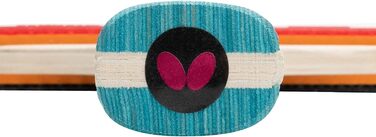 Професійна ракетка для настільного тенісу BUTTERFLY Progress, для досвідчених гравців, чорний/червоний, ITTF, зчеплююча поверхня