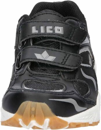 Дитячі спортивні кросівки Lico Bob V Multisport для залу (33 EU, чорний, сірий)