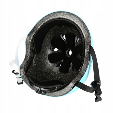 Дитячий велосипедний шолом з регулюванням + комплект захисту для скейту, розмір M