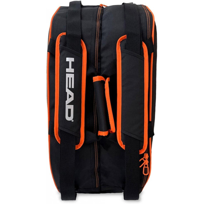 Сумка для падел HEAD Core Ultimate Schwarz Orange - професійна, міцна, для ракет та аксесуарів