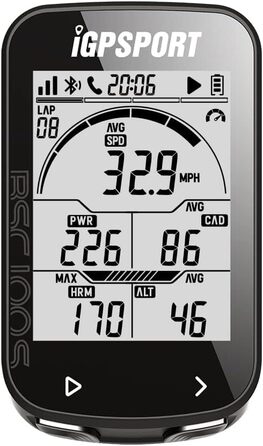 Велокомп'ютер GPS iGPSPORT BSC100S, 2,6