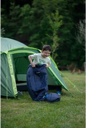 Дитячий спальний мішок Husky Mumienschlafsack Magic -15°C Lila 2024, 150-180 см, колір блакитно-ліловий