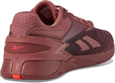 Кросівки Reebok Nano X3 для жінок, 39 EU, Sedona Rose/Maroon/Neon Cherry