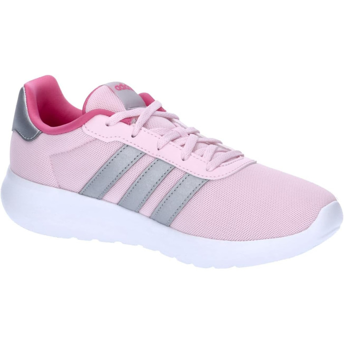 Дитячі кросівки Adidas Lite Racer 3.0 - унісекс, розмір 36 2/3 EU, колір: рожевий, сріблястий