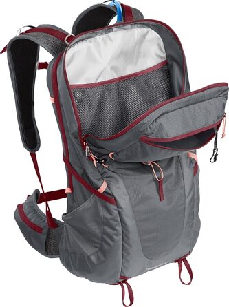 Гідратаційний рюкзак CAMELBAK Fourteener 30 для дорослих, унісекс, 30 л, сірий/червоний