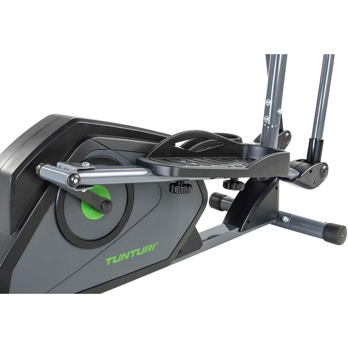 Еліптичний тренажер Tunturi C30 Cardio Fit для дому, 8 рівнів навантаження, безпечний для суглобів