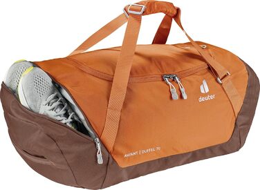 Туристичний рюкзак Deuter Gravity Pitch 12 Chestnut-Umbra, 70 л – для скелелазіння, преміум якість