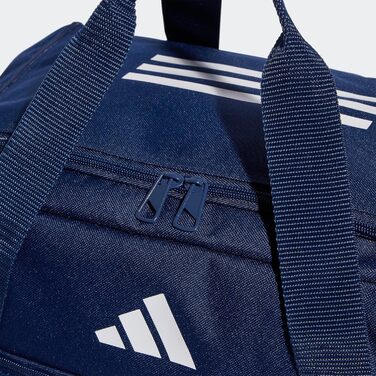 Сумка-дуфел adidas Tiro League унісекс, темно-синя/чорна/біла, розмір S