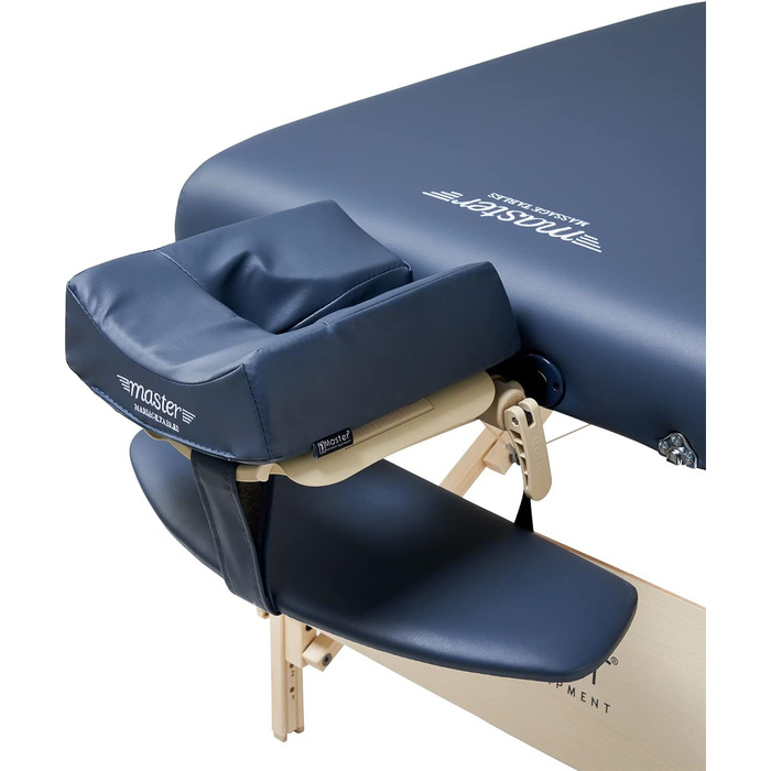 Масажний стіл Master Massage Coronado 76 см, складаний, портативний, для терапії, косметології, синій