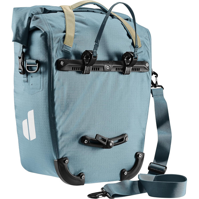 Велосипедна водонепроникна сумка Deuter Weybridge 25+5 л на багажник, Atlantic