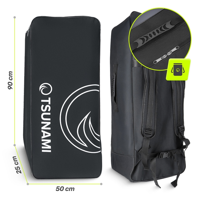 SUP-дошка Tsunami PRO T12, 350 см, багатоколірна