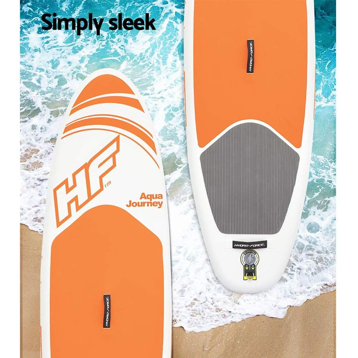 Надувна SUP-дошка Bestway HYDRO-FORCE iSUP Aqua Journey 274x76x12 см для веслування стоячи