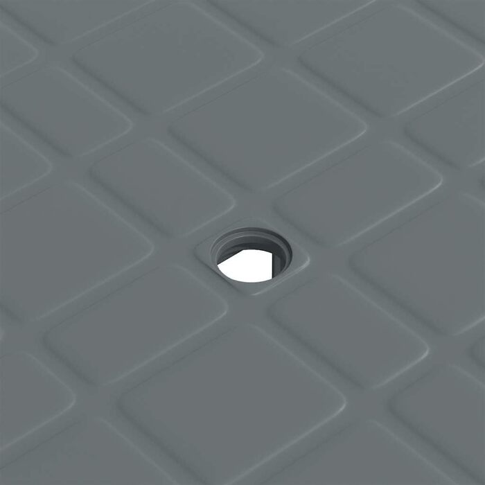 Садовий стіл vidaXL 101x68x72 см, пластик, зелений, з отвором для парасольки, для балкона та саду