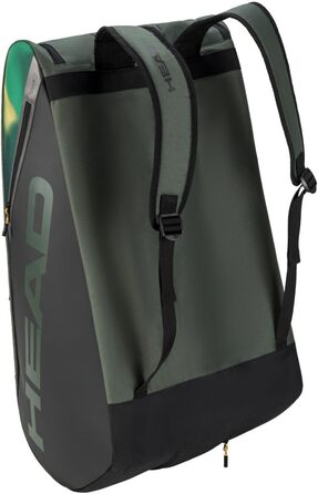 Тенісна сумка HEAD Tour Racquet Bag XL для дорослих, унісекс, тим'ян/банан, містка спортивна сумка для ракеток