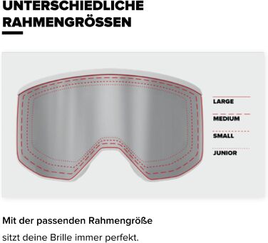 Atomic FOUR HD Skibrille: гірськолижні окуляри з великим полем зору (Deep Ocean)