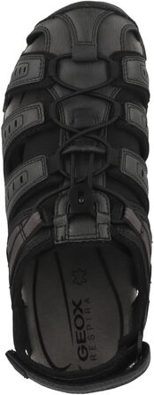 Чоловічі сандалії Geox Strada CSport, 42 EU, чорні