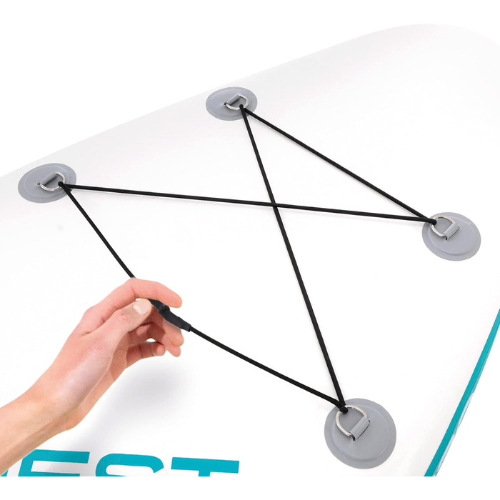 Надувний SUP Intex Aqua Quest 240 для юних плавців, 244 x 76 x 13 см, 68241NP