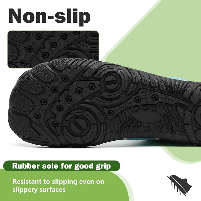 Шкарпетки-сланці Mishansha: дихаючі, антиковзні, з товстою підошвою, розмір 36-46, колір блакитний