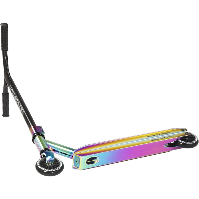 Скутер RAVEN для трюків та вулиці: 100мм колеса, підшипники ABEC-9, Neochrome