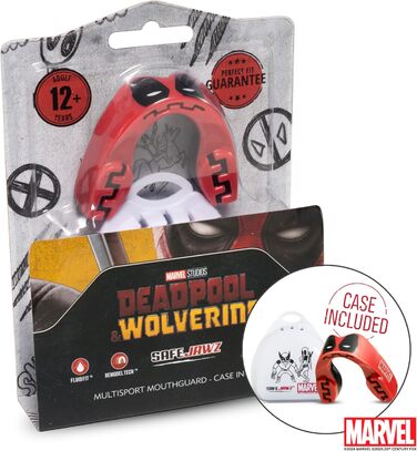 Захисна капа Deadpool Marvel для дорослих, спортивна, для єдиноборств, регбі, ММА, хокею, боксу, 12+ років