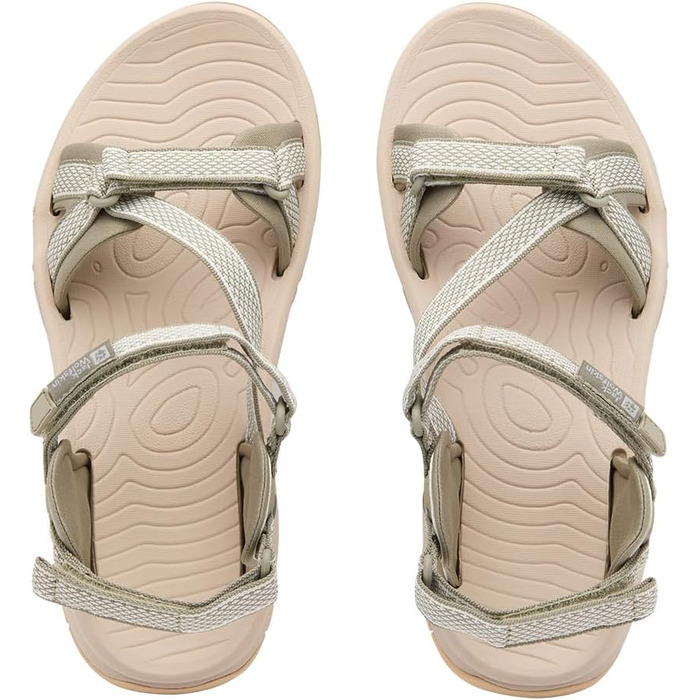 Жіночі сандалії Jack Wolfskin Lakewood Ride, 40.5 EU, колір Stone