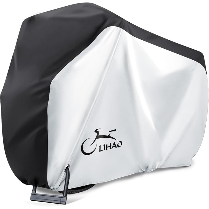 Водонепроникний чохол для велосипеда LIHAO 210D, 200 x 110 x 70 см з сумкою для зберігання