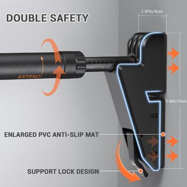 Климмер Sportneer для дверного прорізу без свердління, з функцією Gear-Lock, для тренування верхньої частини тіла