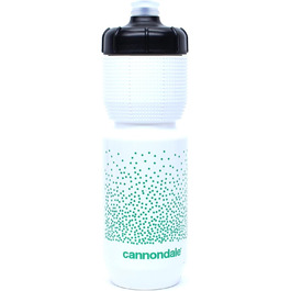 Велосипедна пляшка Cannondale Gripper Bubbles 0.75 л, біло-зелена