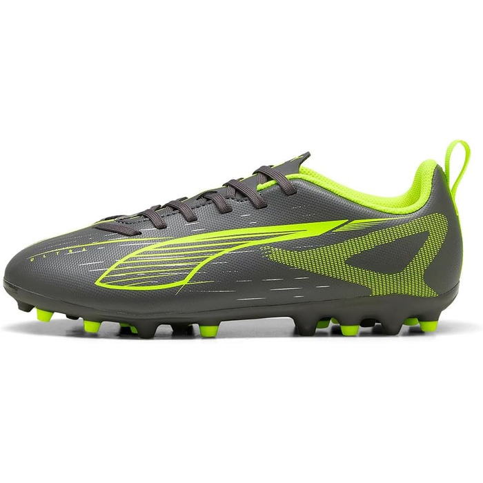 Дитячі футбольні бутси PUMA Ultra 5 Play Mg Jr - Матовий срібно-жовтий, 34.5 EU