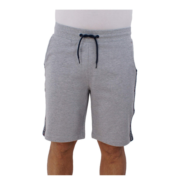Чоловічі шорти-світшоти Tommy Hilfiger короткі, сірі (Grey Heather)
