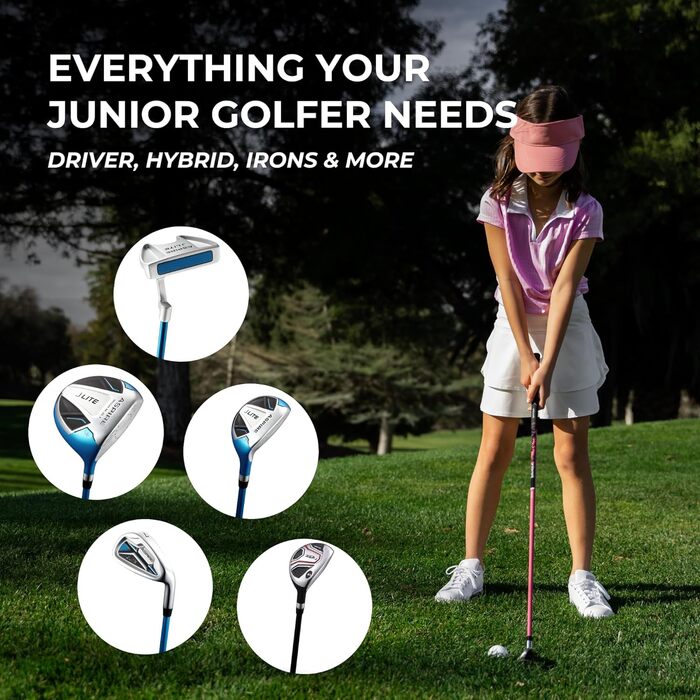 Xlite Super Performance Junior Golfschläger-Set для дітей 6-8 років, блакитний