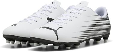 Кросівки футбольні PUMA Attacanto Firm для штучного покриття, 42 EU, білий/чорний