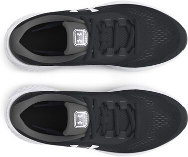 Кросівки для хлопчиків Under Armour Charged Rogue 4, чорний, Castlerock, білий, 35.5 EU