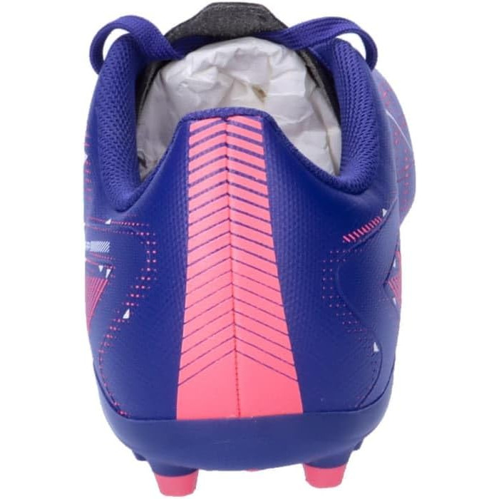 Кросівки футбольні PUMA Ultra 5 Play Mg для гри на твердих поверхнях, 43 EU, Lapis Lazuli/Puma White/Sunset Glow