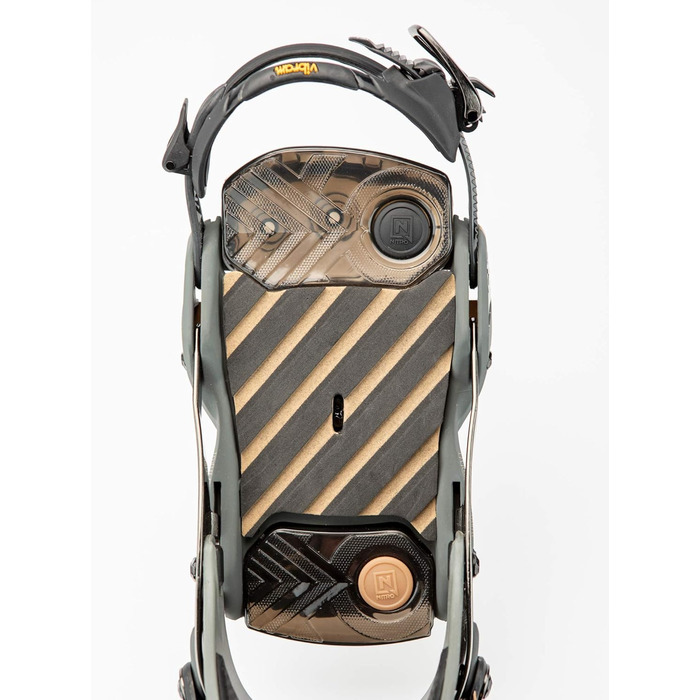 Сноуборд Nitro Phantom Carver '20 для чоловіків: преміум фрірайд, карбонова фіксація, модель L, Gunmetal