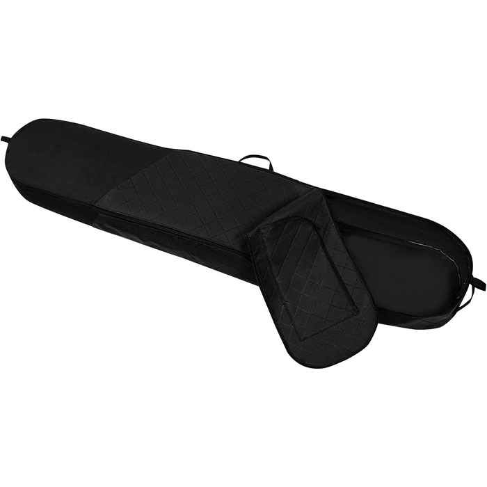 Чохол для сноуборда преміум-класу, 170 см, чорний, з водонепроникного поліестеру, з ручкою та плечовим ременем
